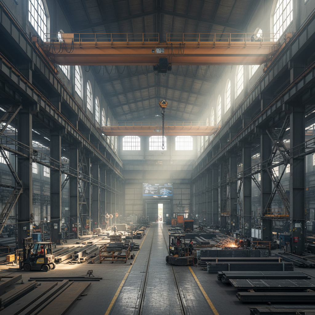 Interior de instalacao industrial